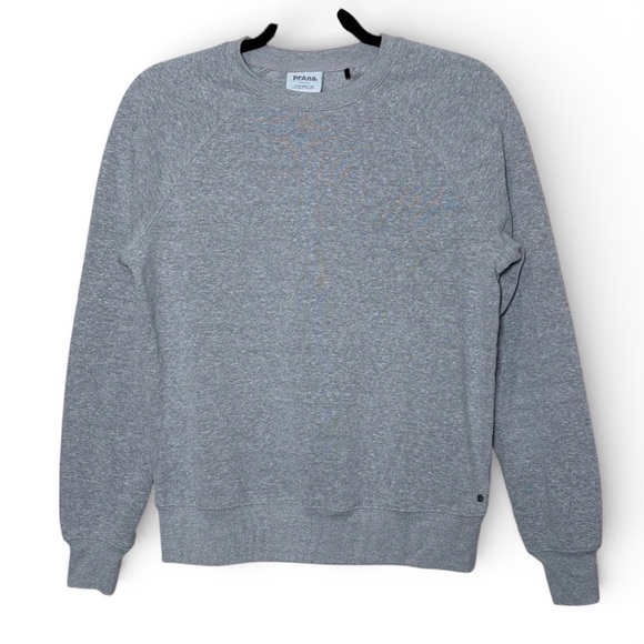 Prana Tops - Prana Fleece Crewneck Sweatshirt Grey Size XS